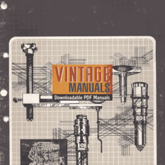 Cummins PT Type D Injector and Valve Adjustment Guide (Free PDF)